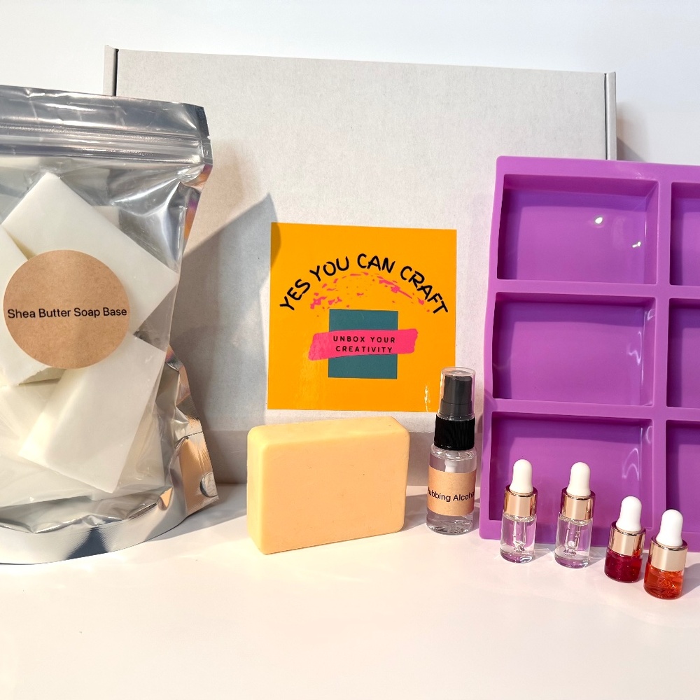 DIY Soap Making Kit- Fruity Lemon Shea Butter